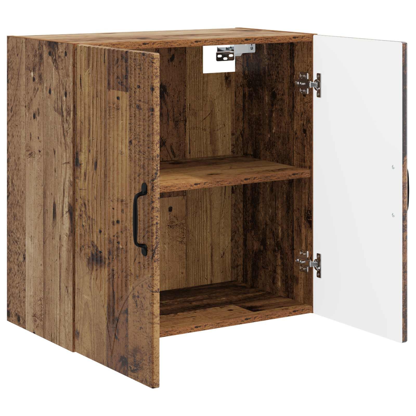 vidaXL Schranksystem Wandschrank 59 x 31 x 60 cm Holzwerkstoff Altholz (1-St)