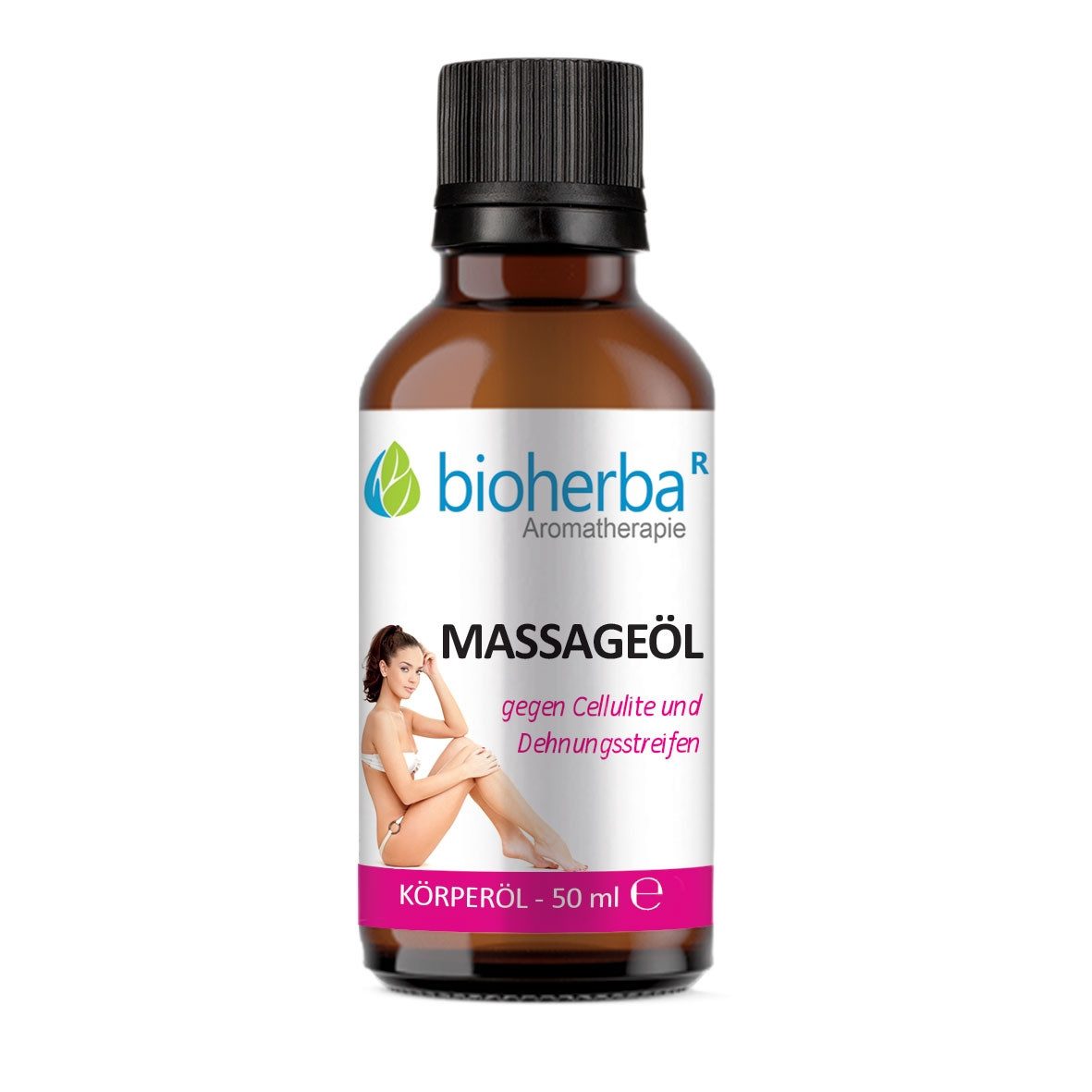 BIOHERBA R Pflege-Set Massageöl gegen Cellulite und Dehnungsstreifen 50 ml