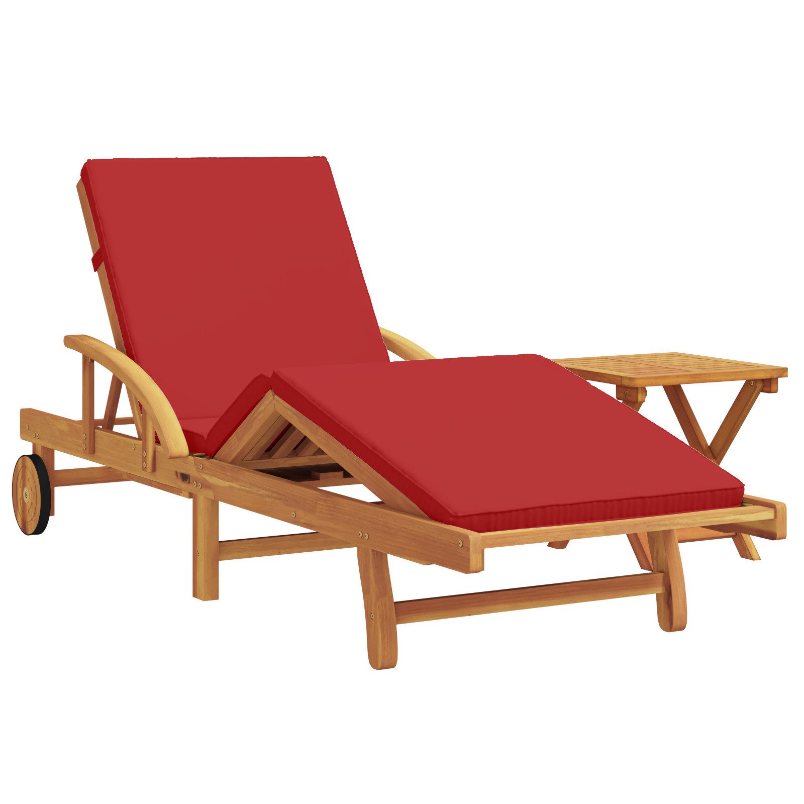 vidaXL Gartenliege Sonnenliege mit Kissen und günstig online kaufen
