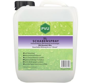 PVU Insektenspray Schaben / Kakerlaken Bekämpfung, 10.5 l, Booster Mix, unmittelbarer Knock-down Effekt