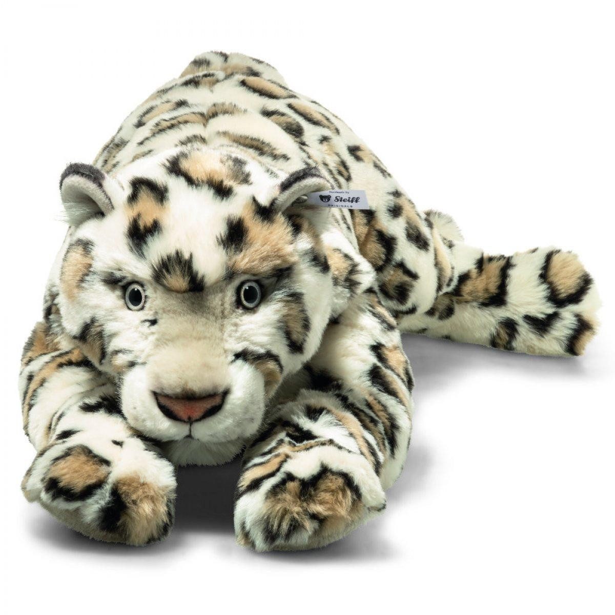 Steiff Kuscheltier Kuscheltier Soft Cuddly Friends Schneeleopard Parddy Creme (55 cm)