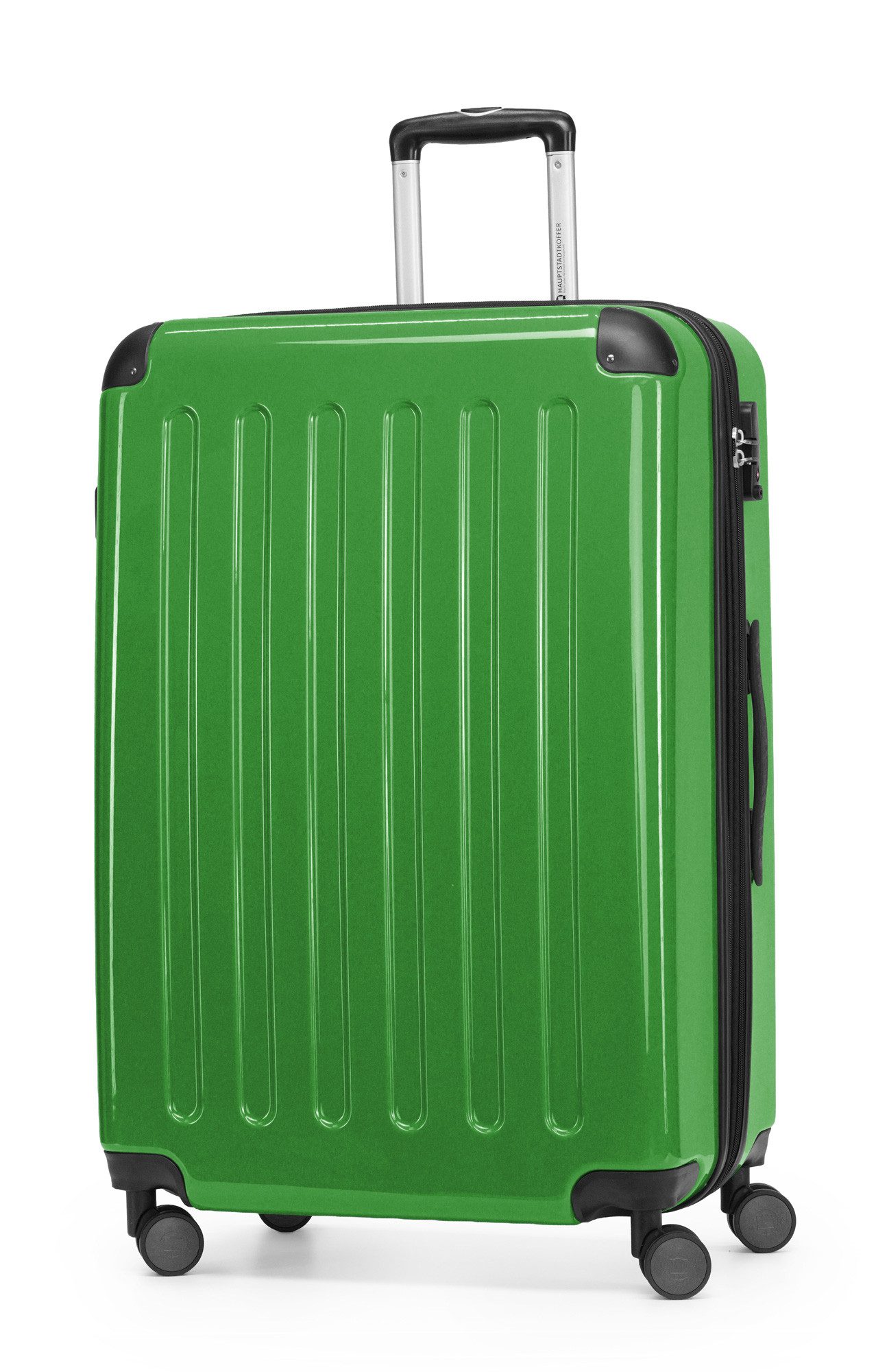 Hauptstadtkoffer Trolley, 4 Rollen, Großer Koffer Reisekoffer TSA 74L
