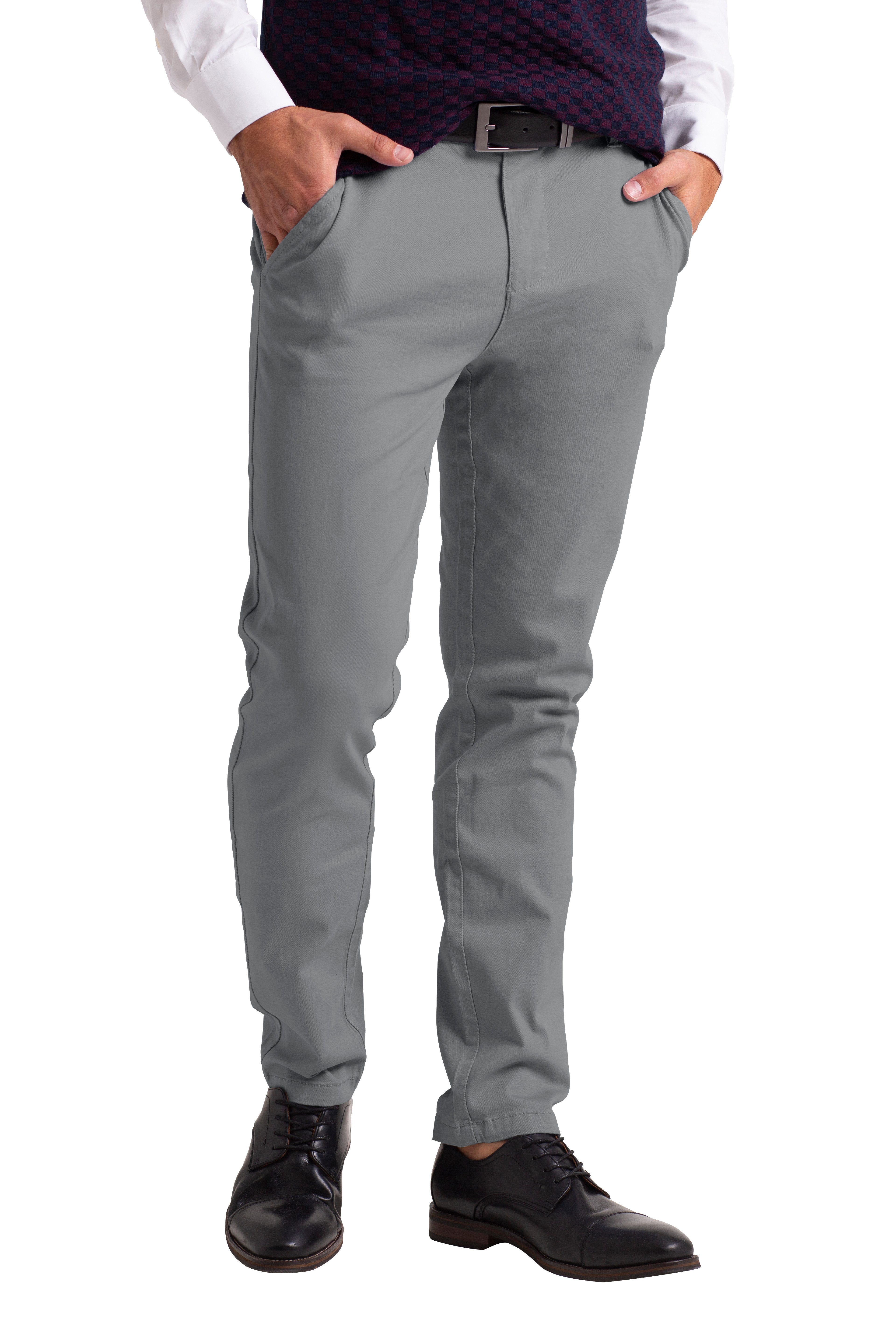 Chinohose Herren Chinohose Slim Fit Stretch Baumwolle Business Freizeithose