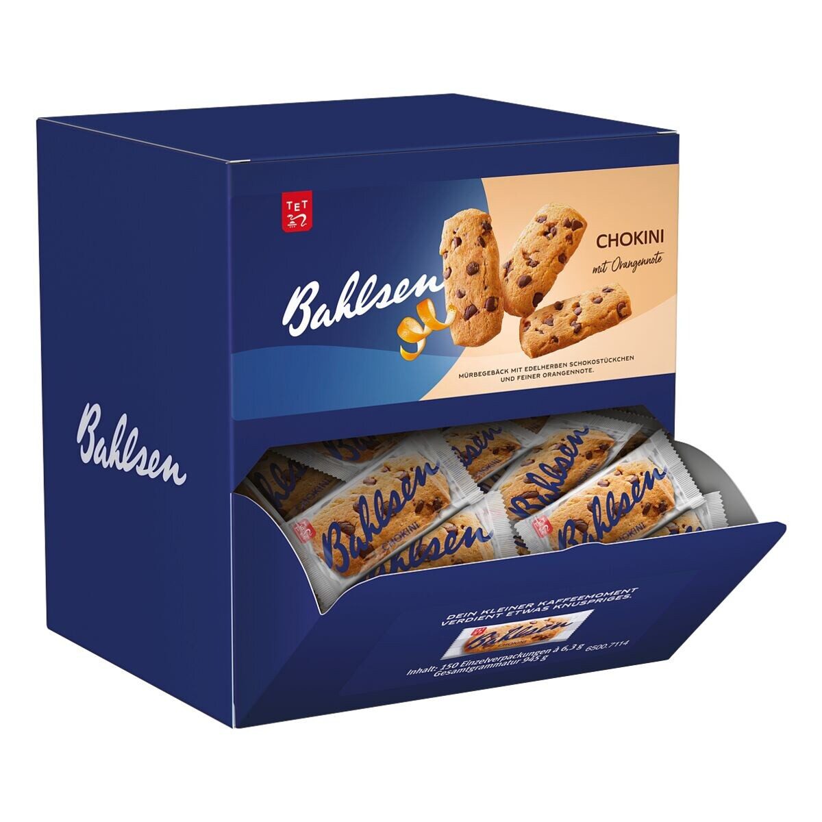 BAHLSEN Kekse Chokini, 945 g, mit edelherben Schokoladenstückchen