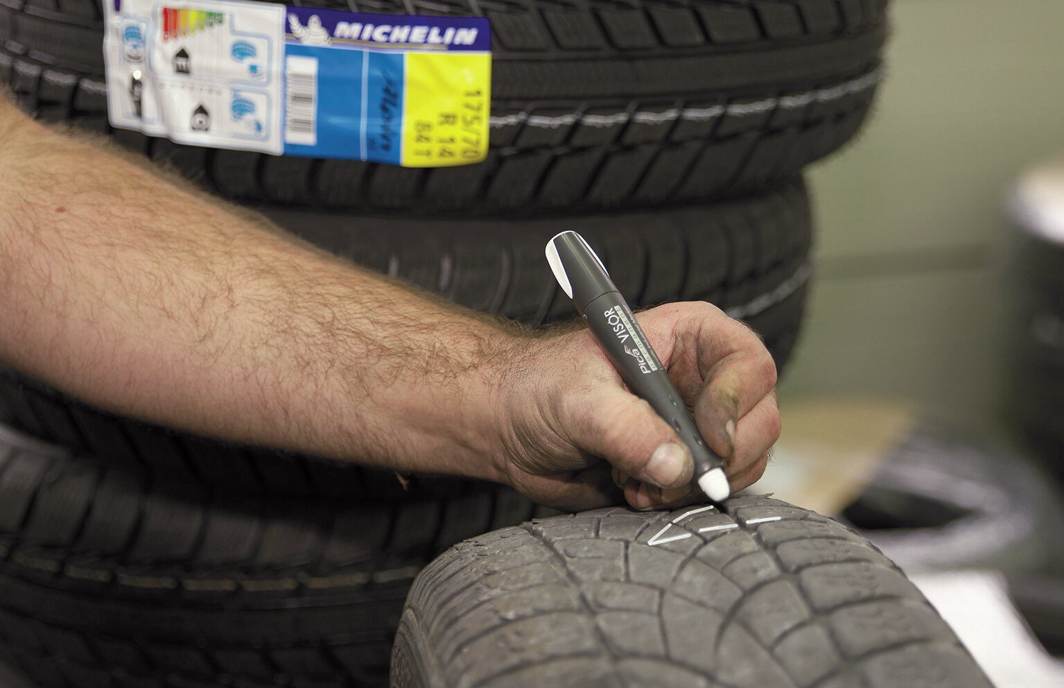 Pica Permanentmarker, VISOR Industrial rot