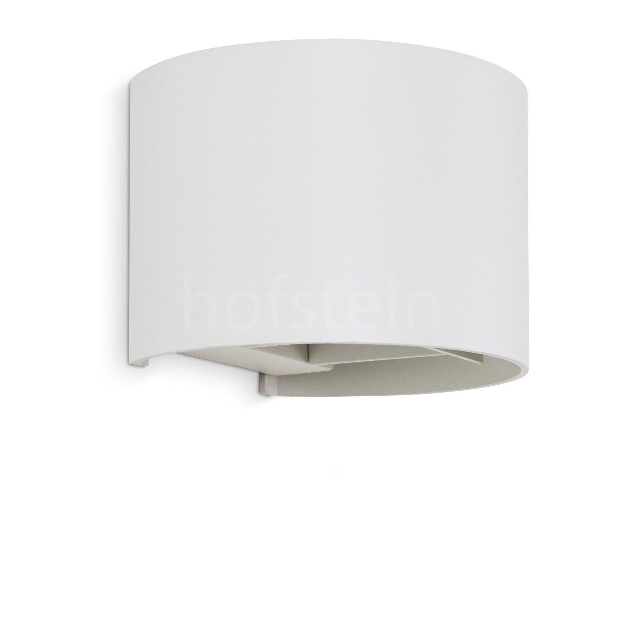 hofstein Wandleuchte »Vaccina« moderne Wandlampe aus Metall in Weiß, ohne Leuchtmittel, 2700 Kelvin, verschiedene Lichteffekte durch verstellbaren Schirm, Up & Down, G9