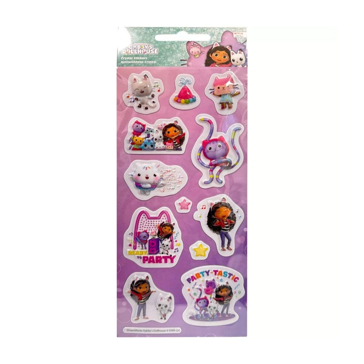 Gabby's Dollhouse Kreativset Gabby's Dollhouse Party Blasen Aufkleber