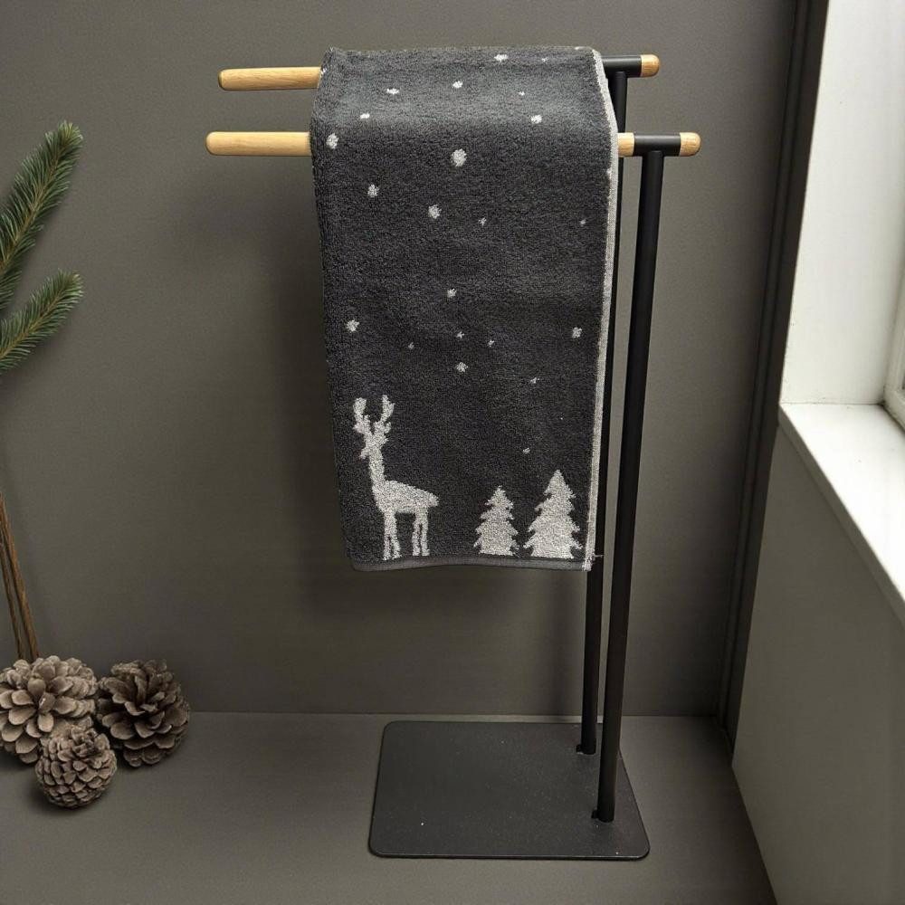 Cawö Handtücher WINTER EDITION Rudi im Schnee 6271, Baumwolle günstig online kaufen