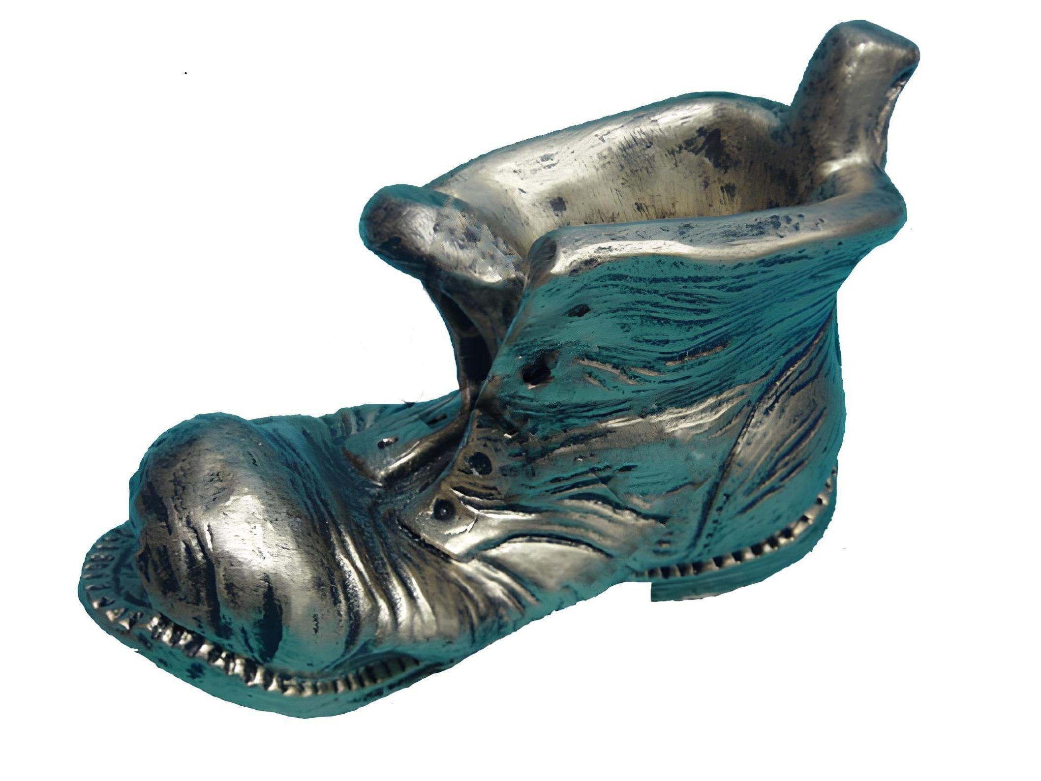 Xlmoebel Pflanzkübel Elegante Blumenvase in Schuhform für kreative Gartendekoration (Skulptur), Hergestellt in Europa