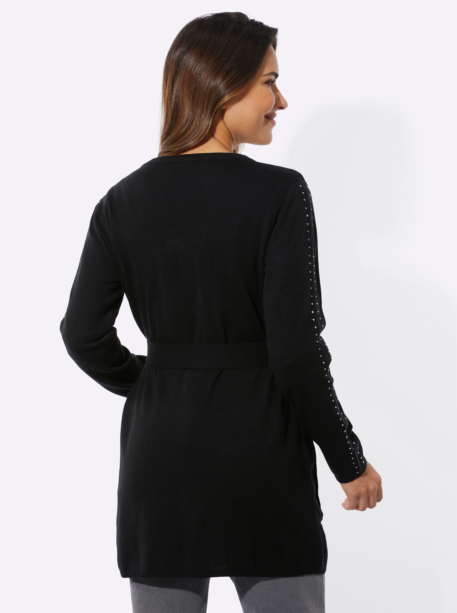 Sieh an! Strickjacke Longstrickjacke . günstig online kaufen