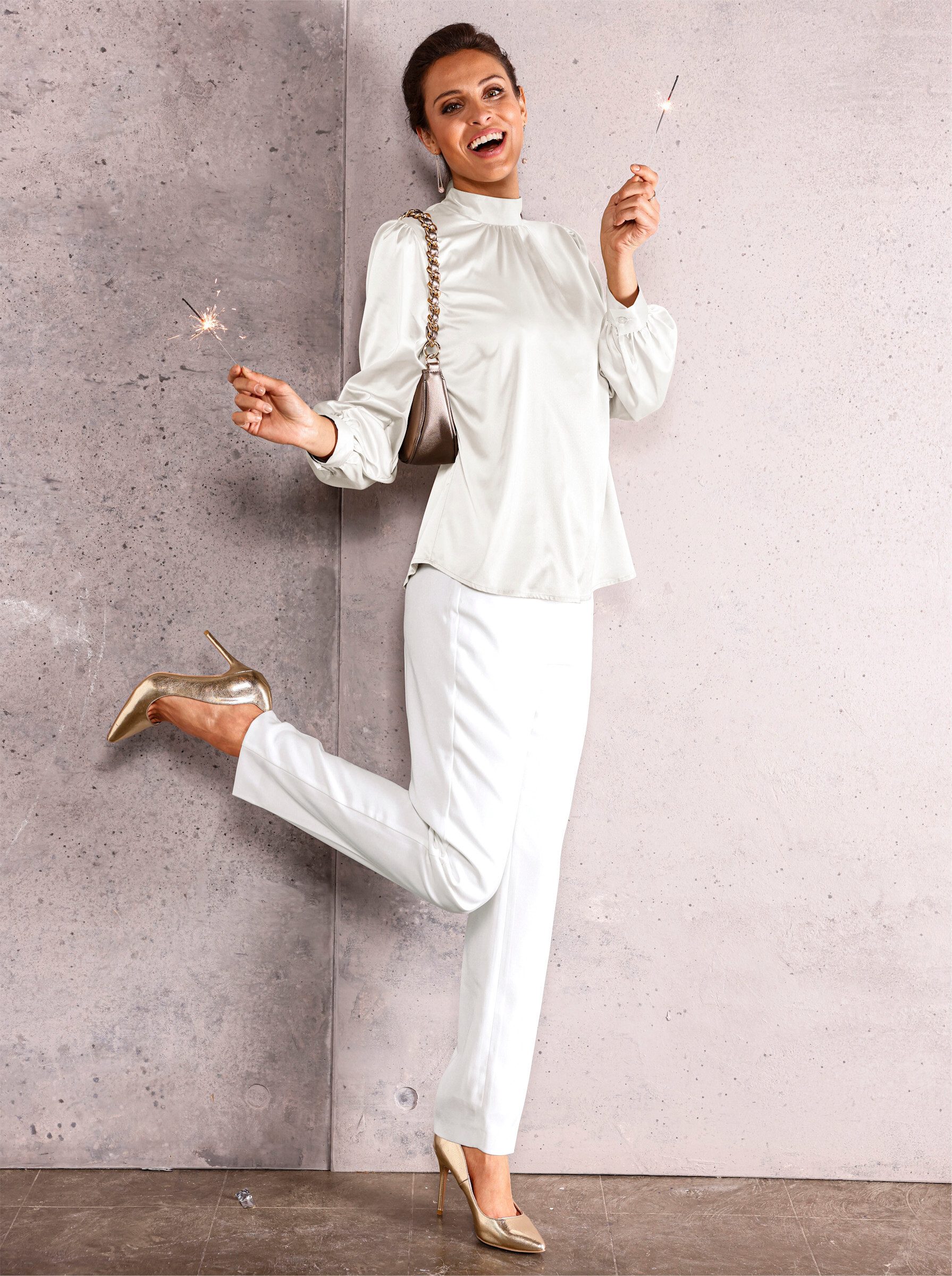 Witt Klassische Bluse Bluse Langarm