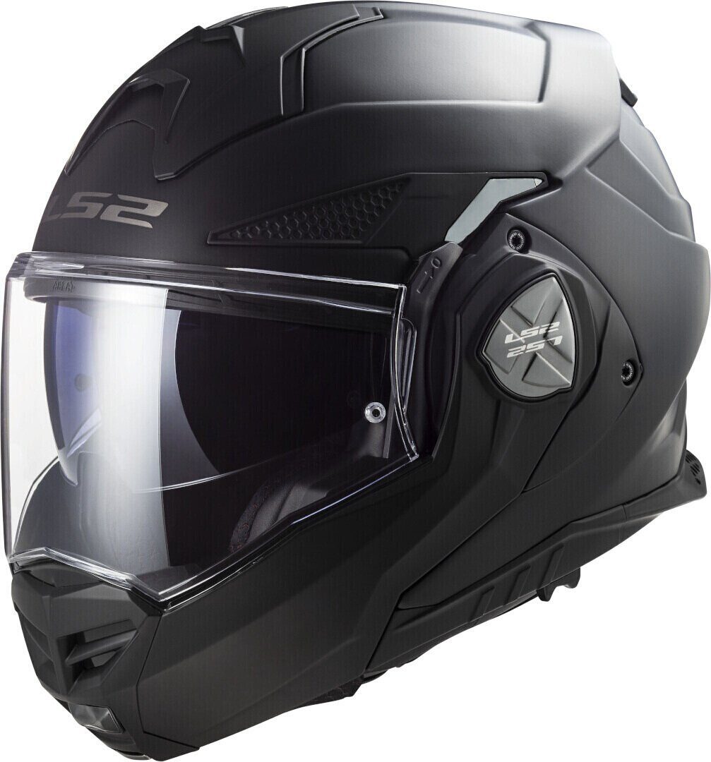 LS2 Motorradhelm FF901 Advant X Solid Klapphelm, Vorbereitet Für Kommunikationssystem,notfallsystem-polsterung (eq