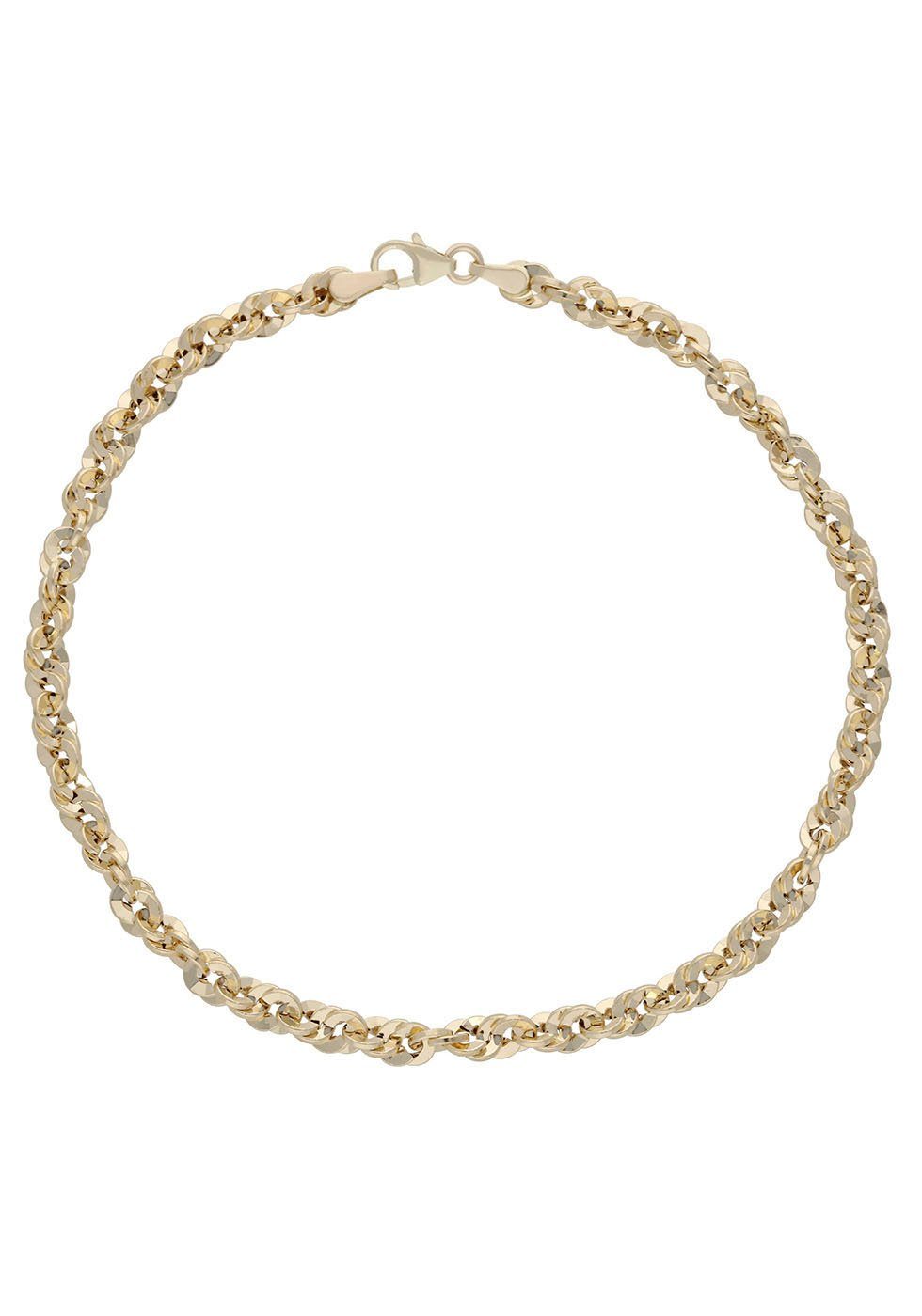 Firetti Armkette Schmuck Geschenk Gold 585 Armschmuck Armband Goldarmband Singapur