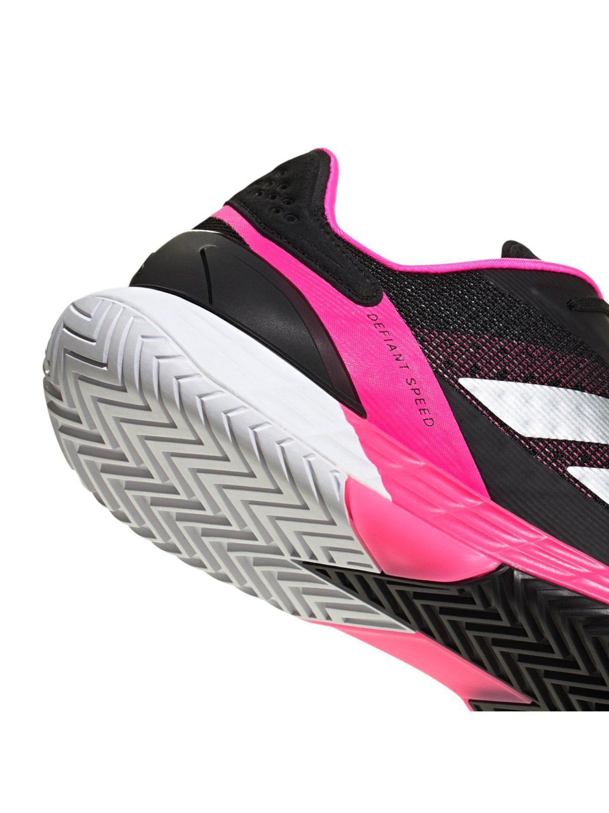 adidas Performance Defiant Speed 2 Allcourt 2025 schwarz/pink/weiss Herren Tennisschuh