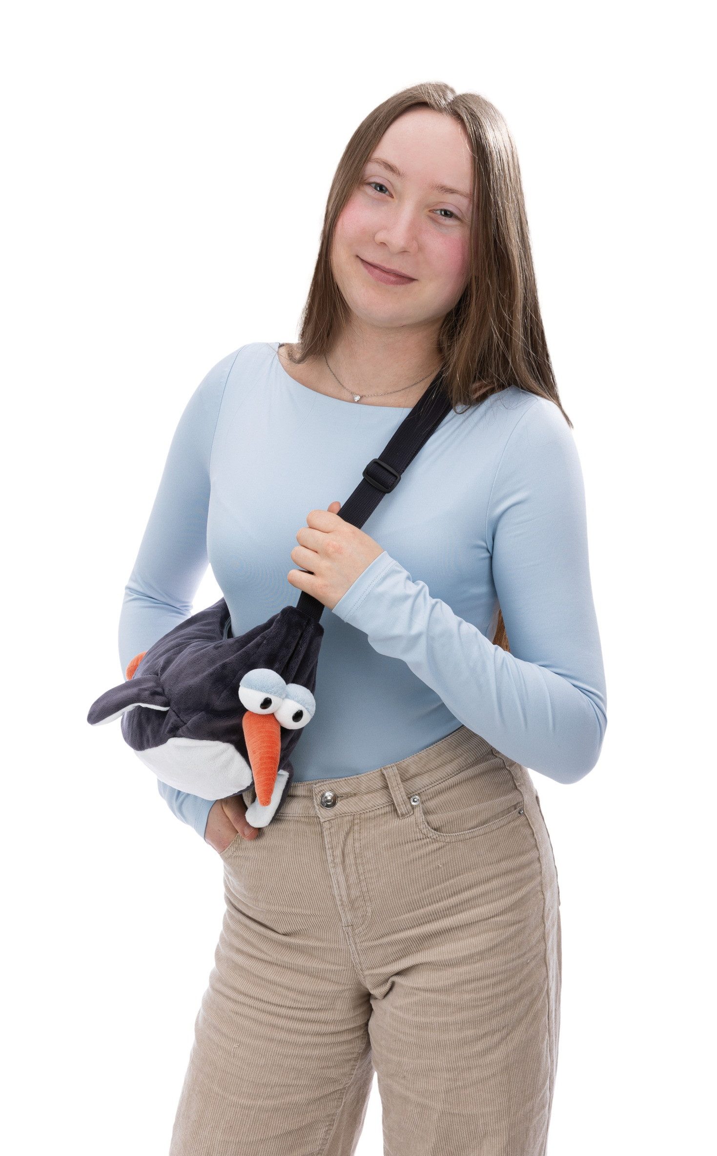 Nici Umhängetasche 62458 - Pinguin Jorge Thunder 30 x 18 x 9 cm (1-tlg)