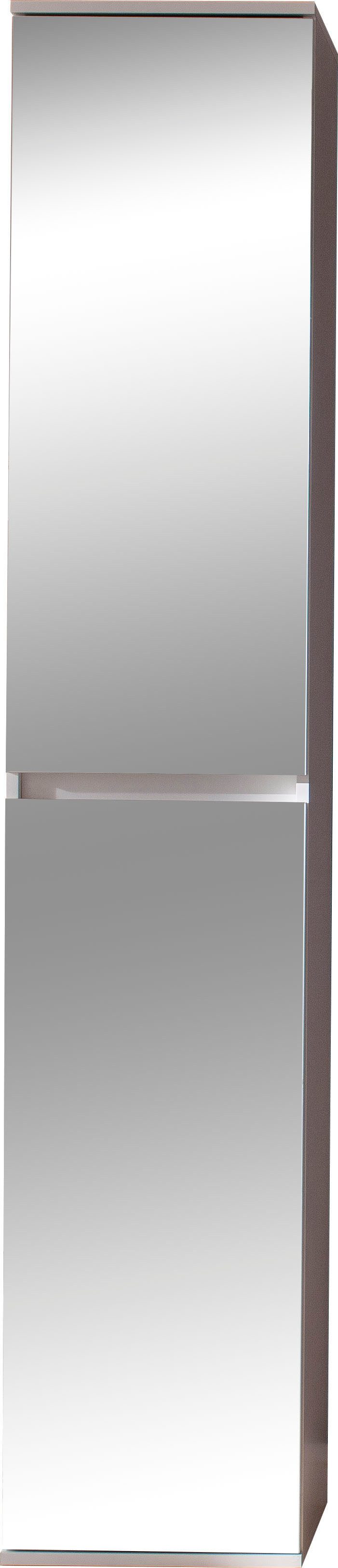 Home affaire Garderobenschrank Malcesine Garderobenschrank mit 2 Türen - (B/T/H) 37/34/191 cm