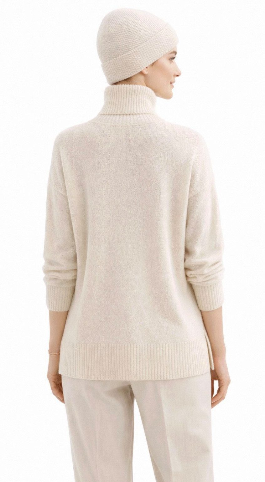 Polo Ralph Lauren Rollkragenpullover Damen Strickpullover Loose Fit Pullover Mid-weight Material – perfekt für jede Jahreszeit