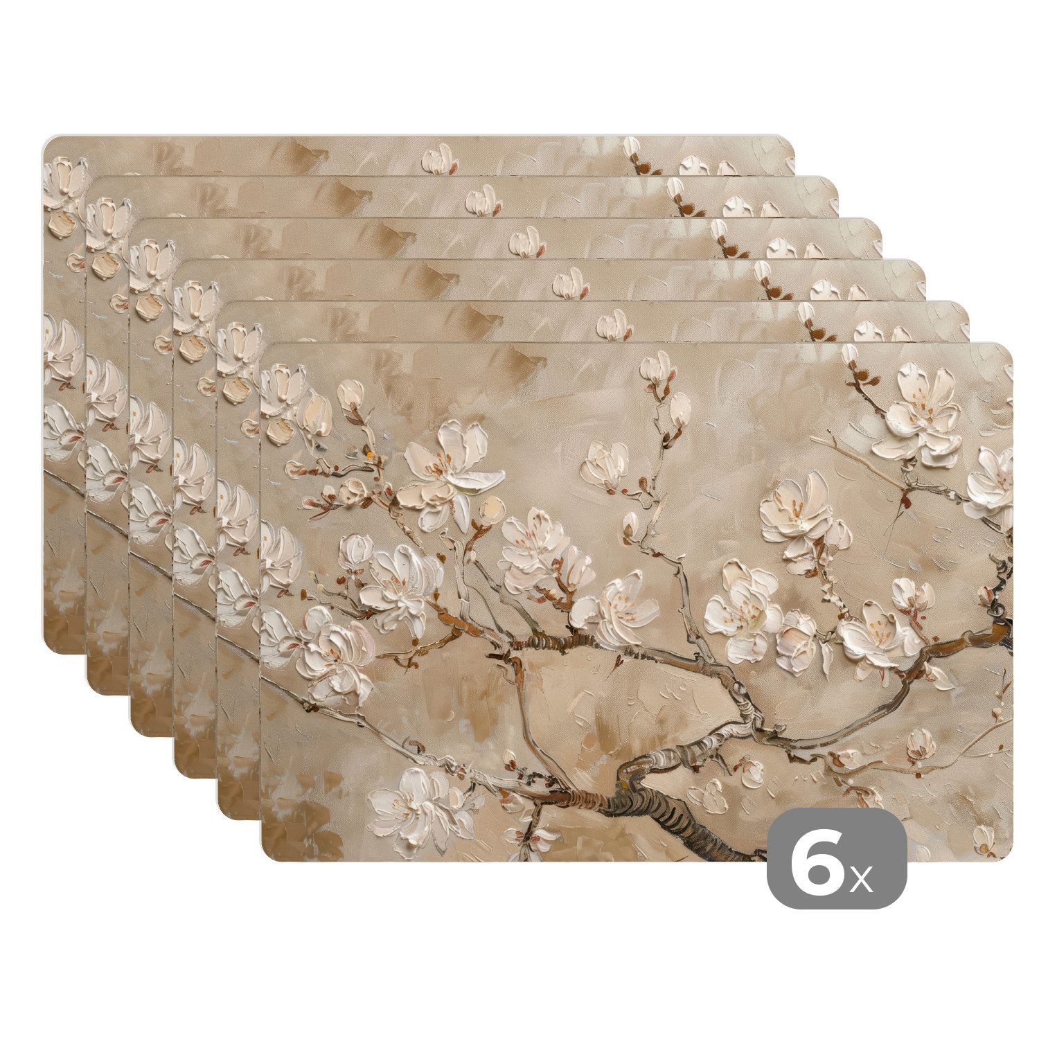 MuchoWow Platzset Blumen - Modern - günstig online kaufen