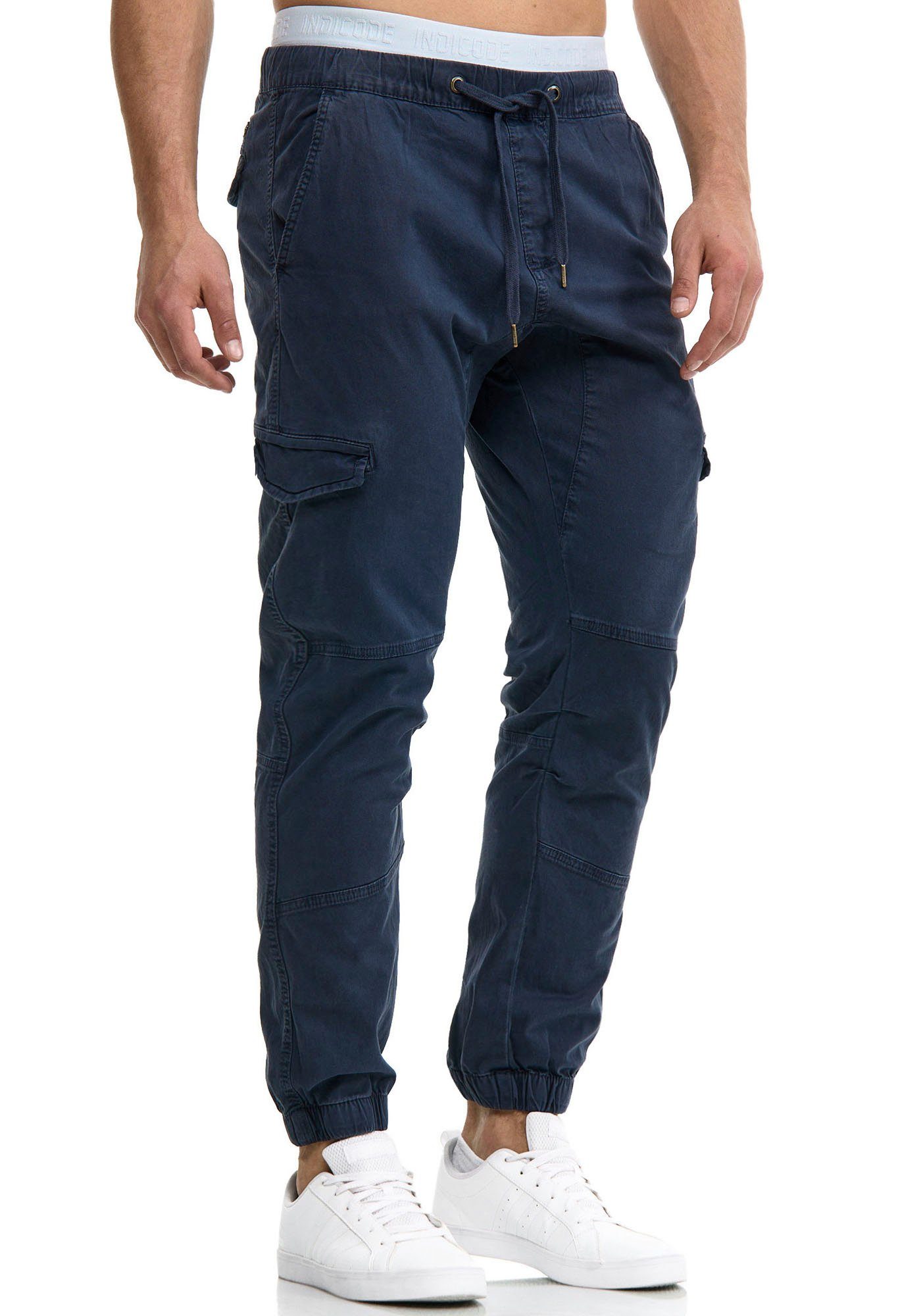 Indicode Cargohose INLevi mit seitlichen Cargotaschen günstig online kaufen