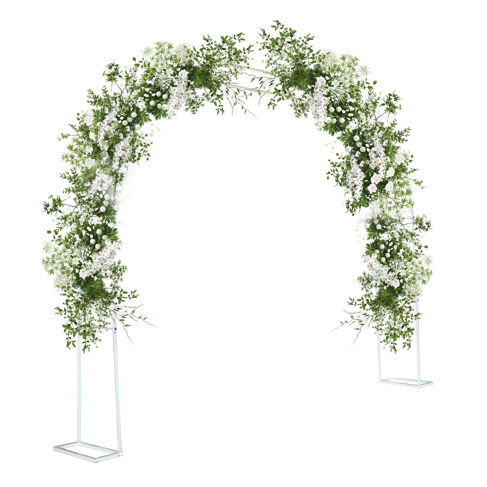 GarveeMore Blumenständer Garten Bogen Trellis für Kletterpflanzen günstig online kaufen