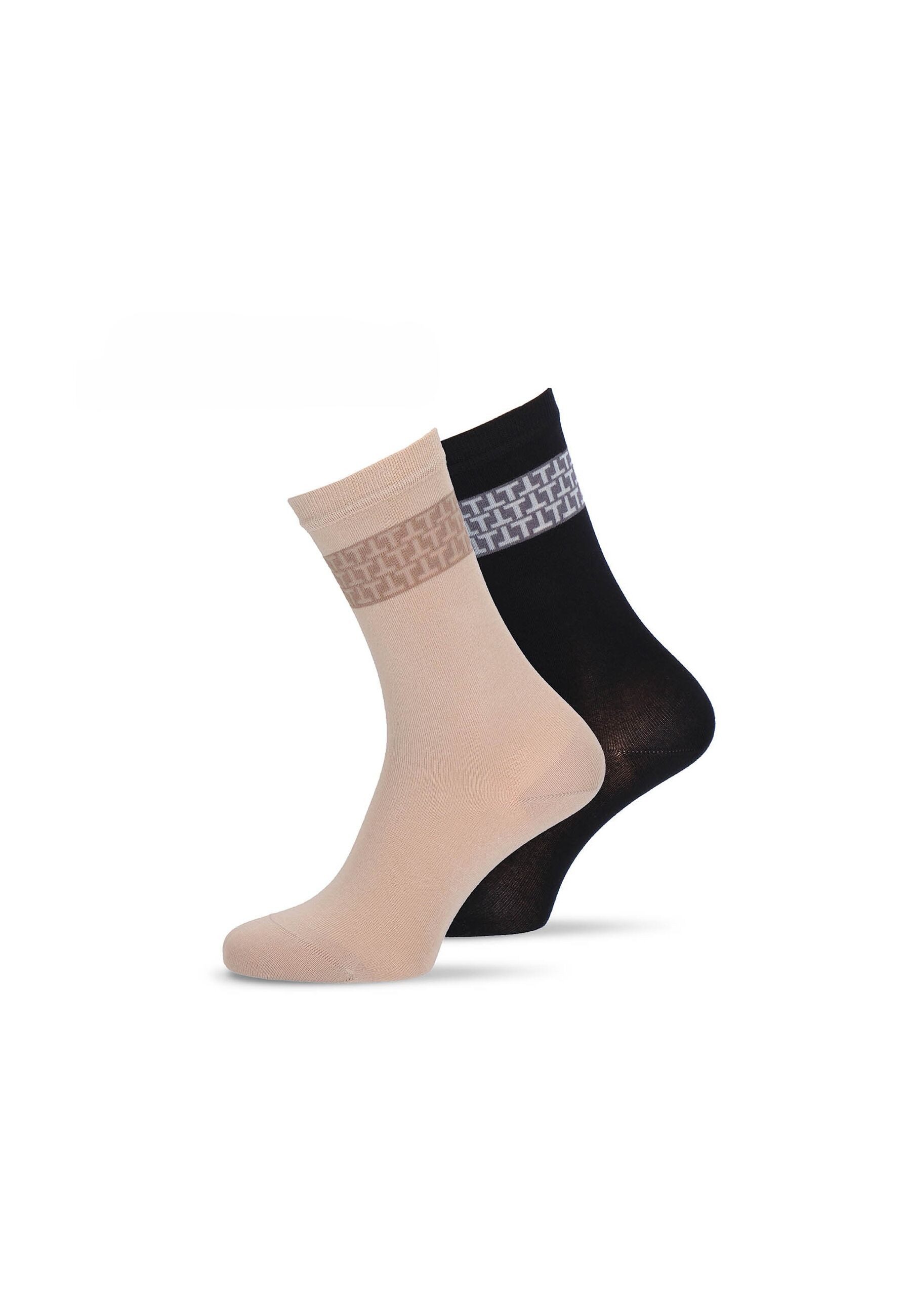 Tamaris Socken 2er Pack 2er Pack, verstärkte Ferse und Spitze für längere Haltbarkeit