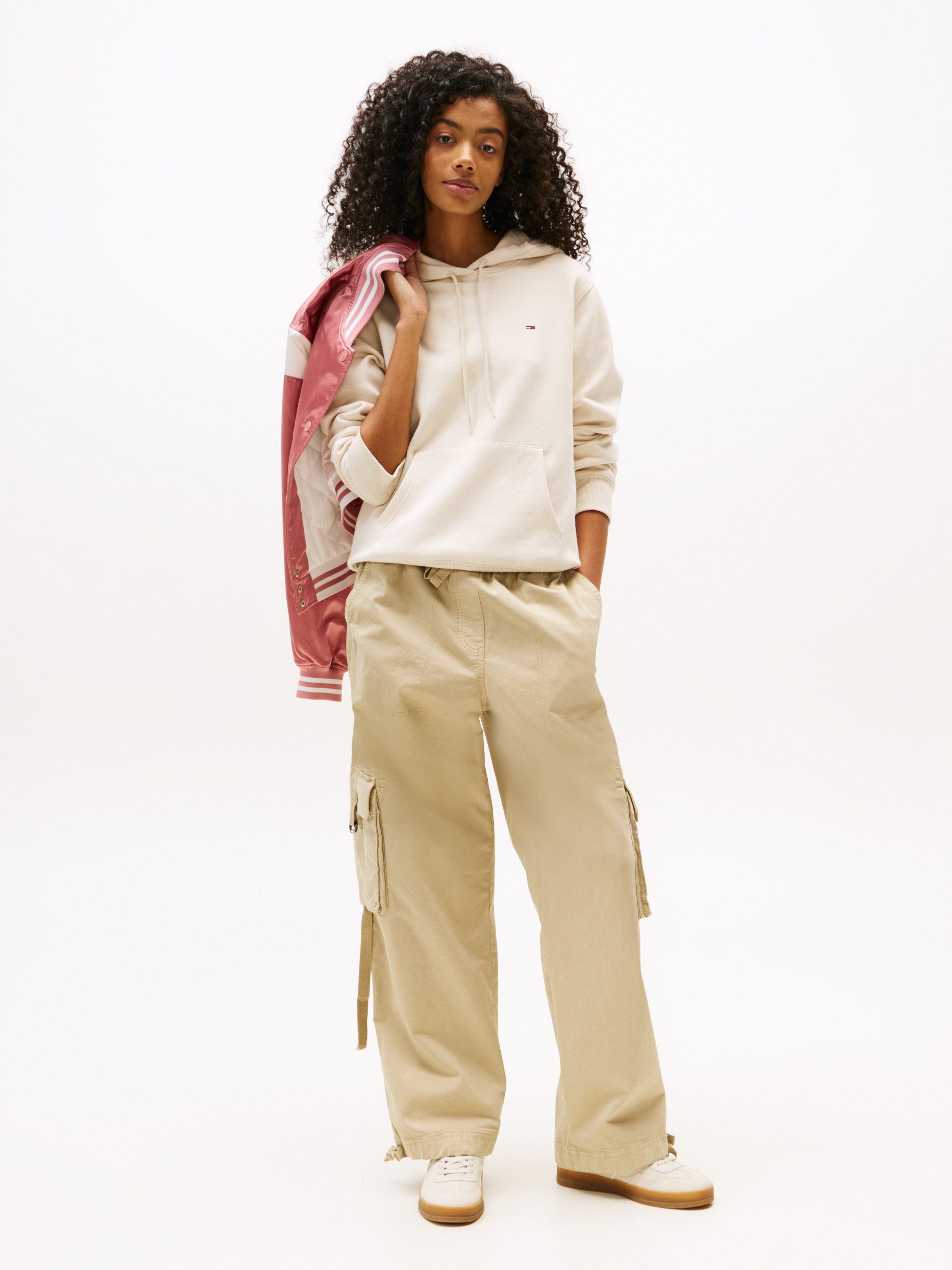 Tommy Jeans Kapuzensweatshirt TJW REG S FLAG HOODIE mit Logo-Flag günstig online kaufen