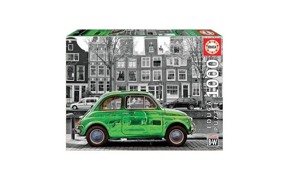 Educa Puzzle Auto in Amsterdam 1000 Teile Puzzle, Puzzleteile