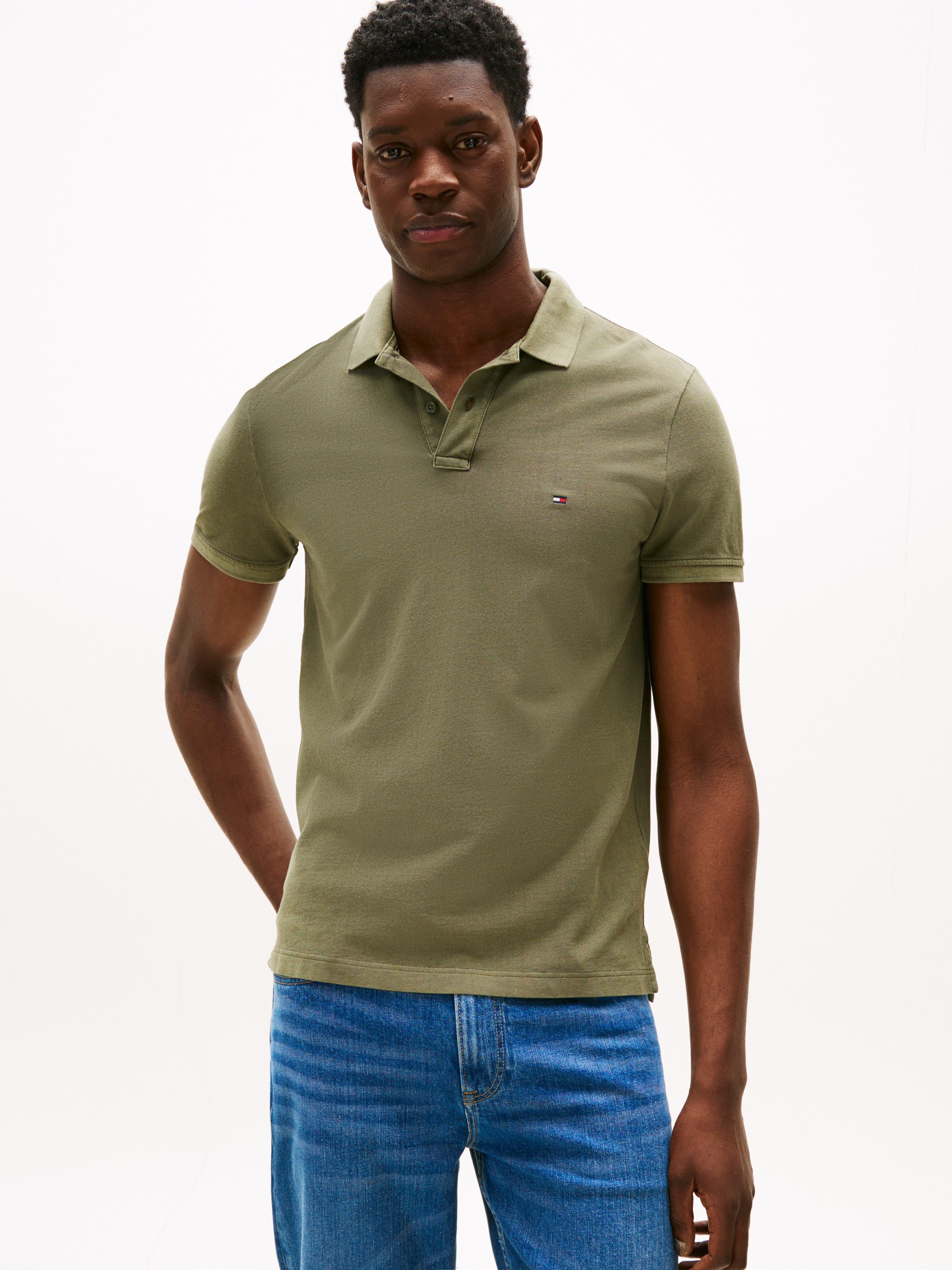 Tommy Hilfiger Poloshirt GARMENT DYE REG günstig online kaufen