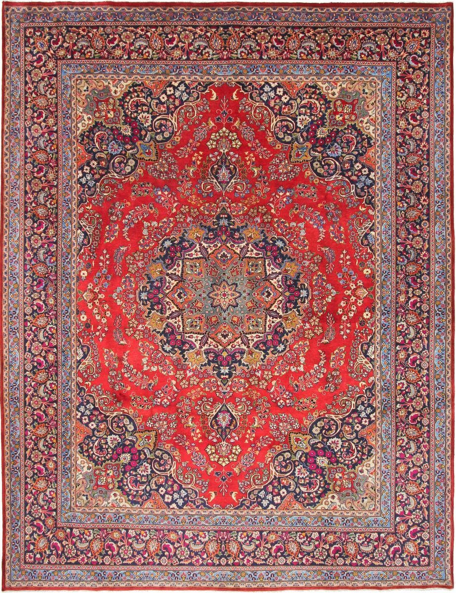 Orientteppich Khorasan 299x387 Handgeknüpfter Orientteppich / Perserteppich, Nain Trading, rechteckig, Höhe: 12 mm