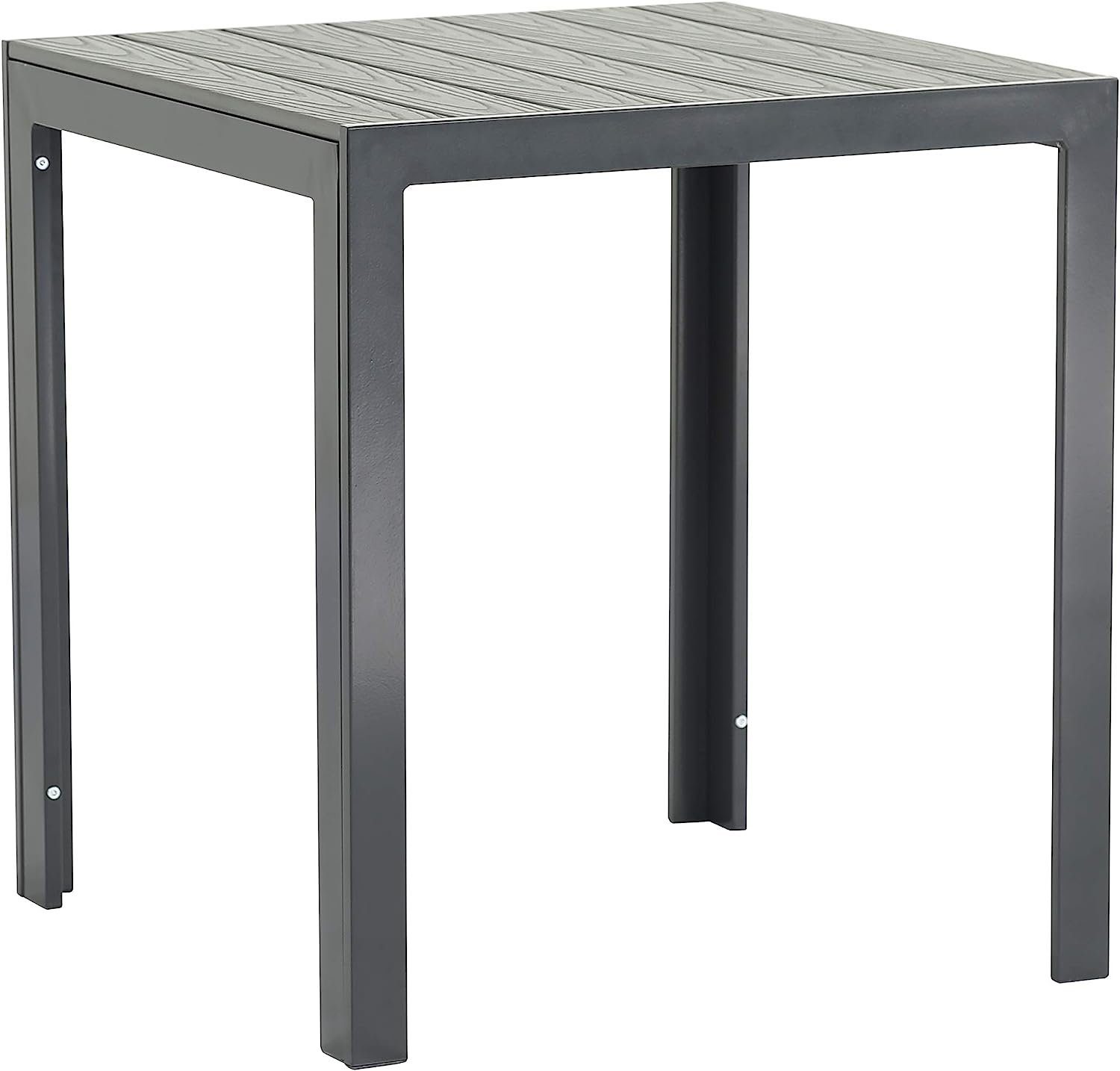 Pure Home & Garden Gartentisch Fire 90x90 anthrazit Nonwood Alu