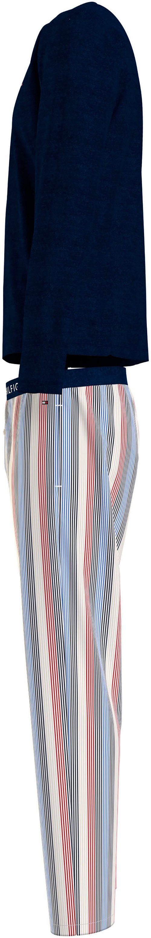 Tommy Hilfiger PANT 2 WOVEN SET 2er) Underwear PRINT Pyjama (Set, mit tlg., Logobund LS