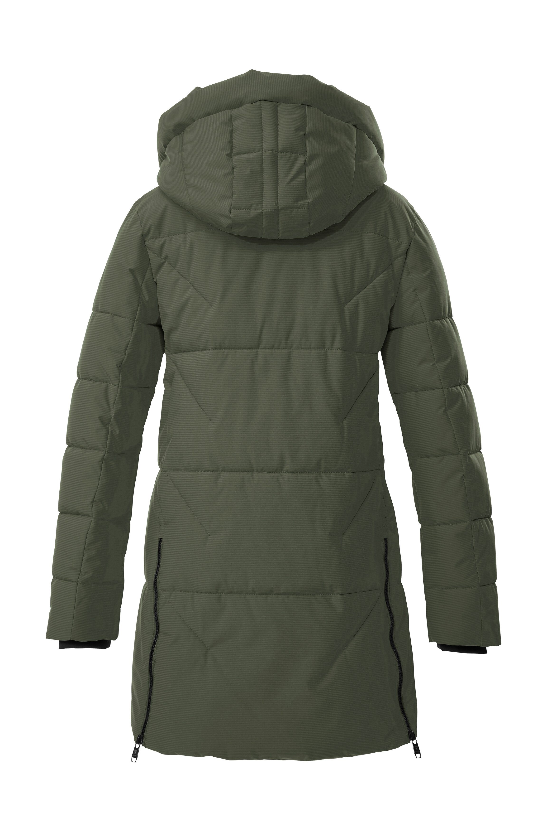 G.I.G.A. DX by killtec Steppmantel GW 30 WMN QLTD PRK Wasserabweisender, atmungsaktiver Steppparka mit großer Kapuze