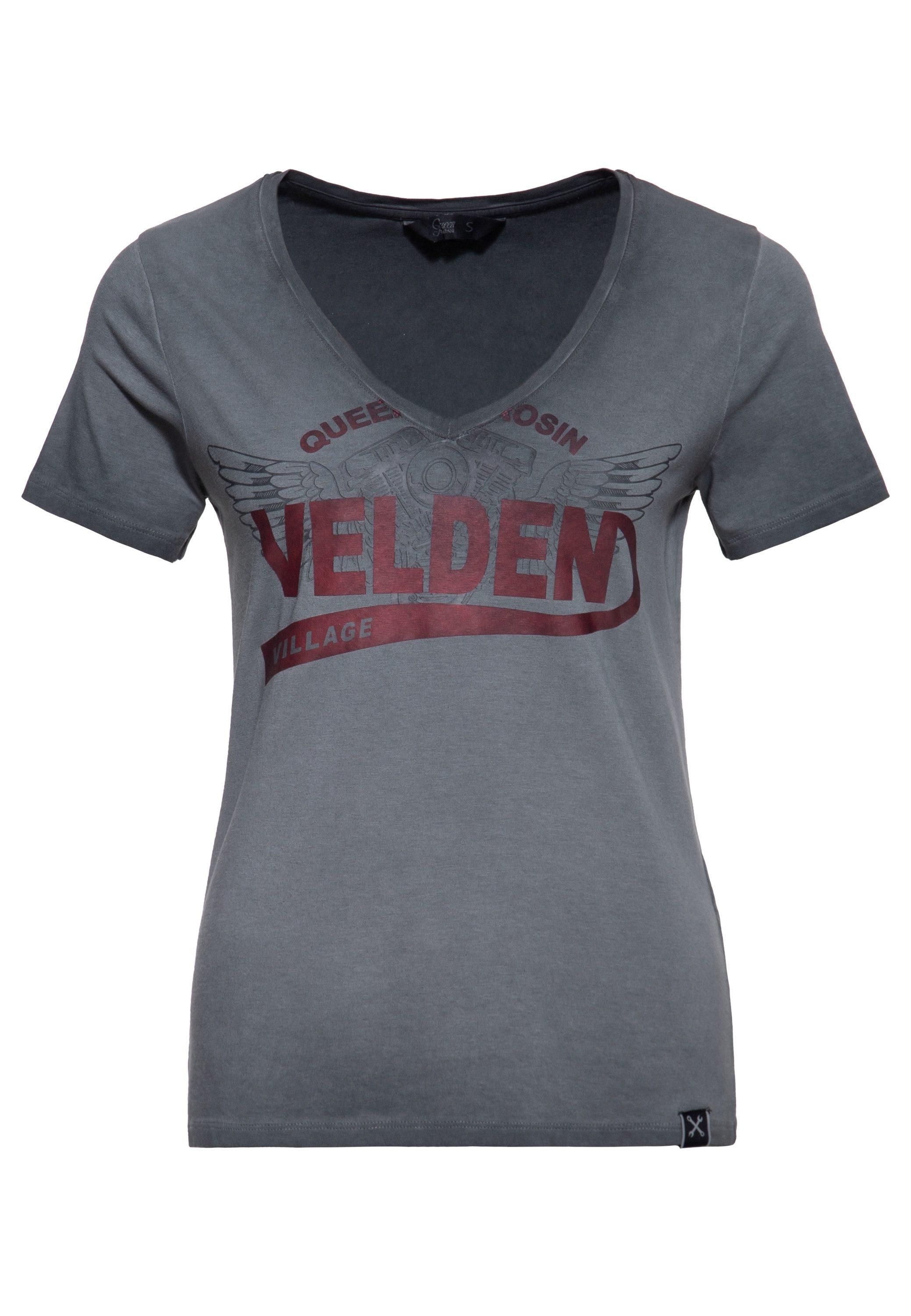 QueenKerosin Print-Shirt Velden Village (1-tlg) in Official Merch 2025 Coll günstig online kaufen