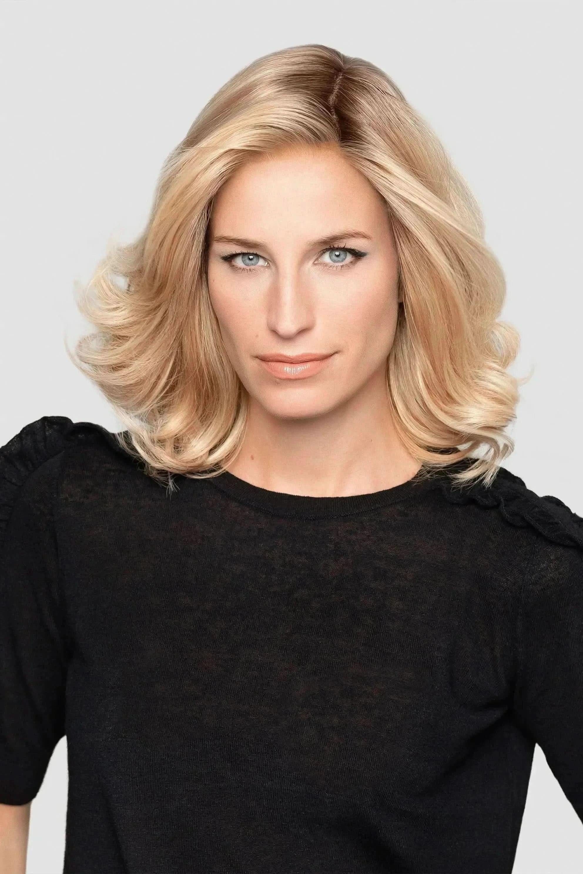 Gisela Mayer Echthaarperücke Gisela Mayer Luxery Lace H, 100% Echthaar mit Monofilament und handgeknüpft 54-56 cm