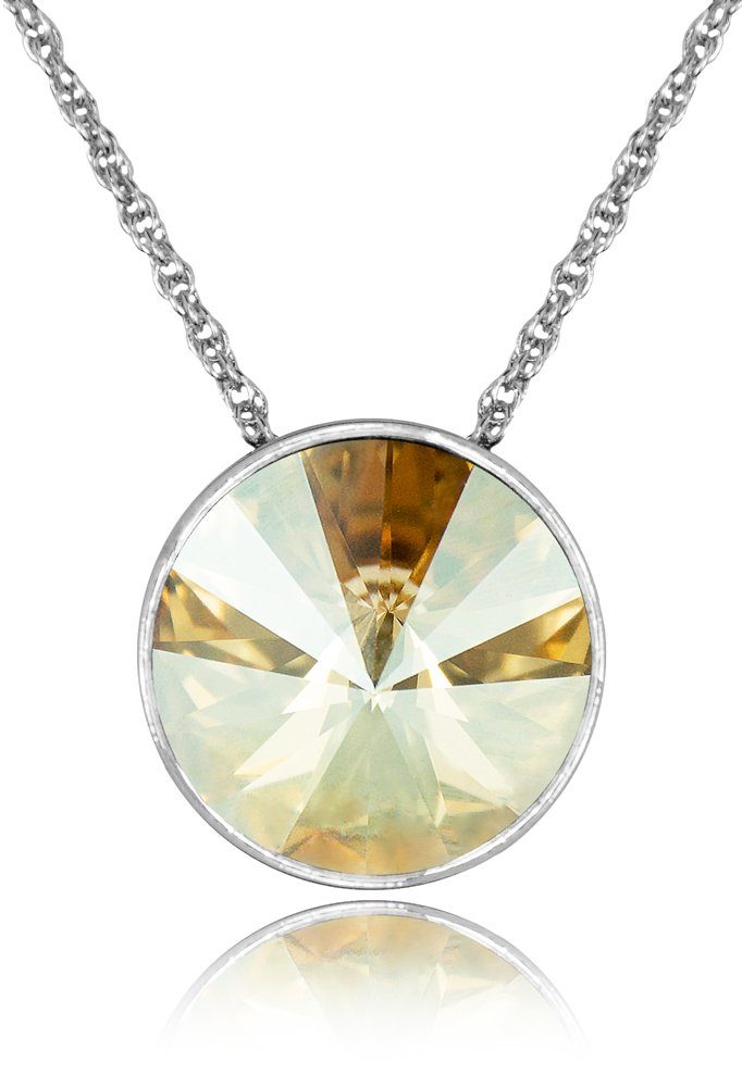 LUISIA® Kette mit Anhänger LUISIA® Halskette 'Sinja' mit Premium Kristallen -