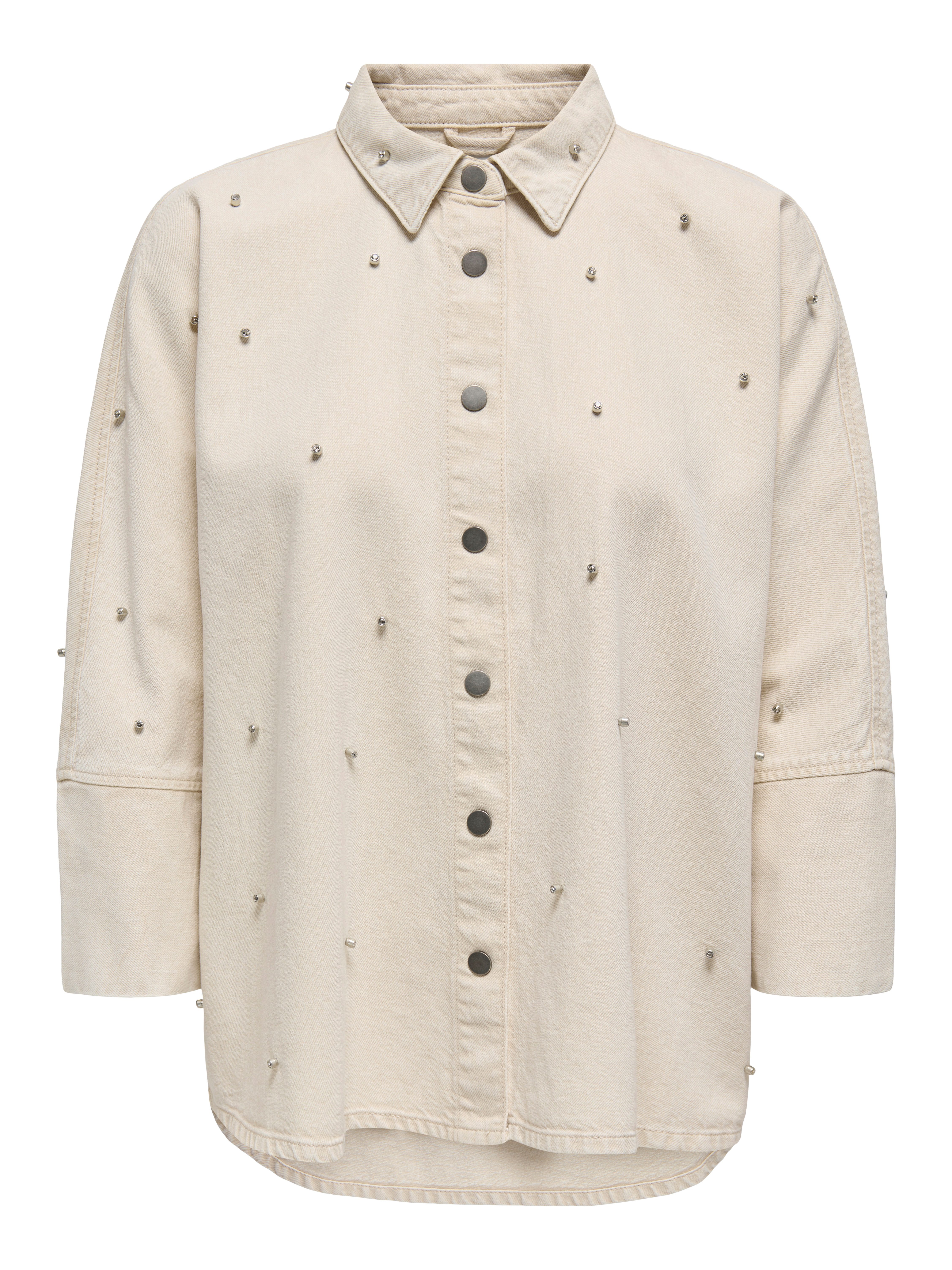 Druckbluse ONLGRACE L/S RHINESTONE COL SHIRT PNT