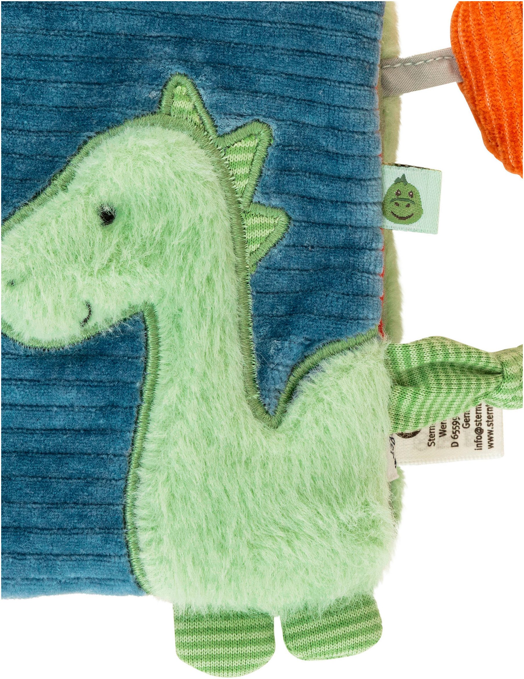 Sterntaler® Greifspielzeug Spielbuch Dino Rexi