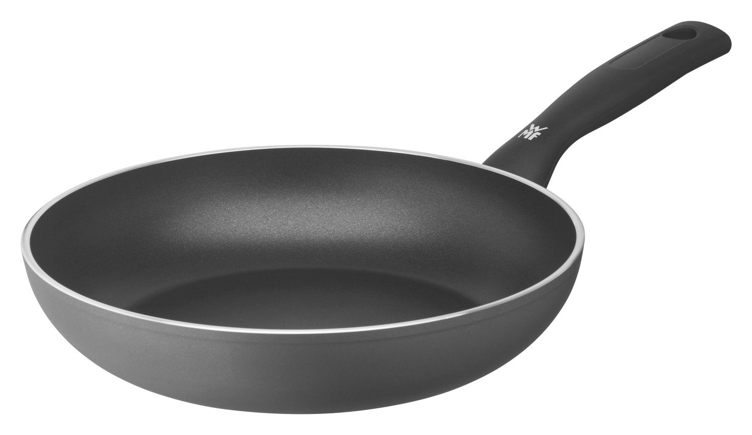 WMF Bratpfanne PERMADUR INSPIRE, Stielpfanne, Schwarz, Aluminium, Antihaftbeschichtet, Backofengeeignet