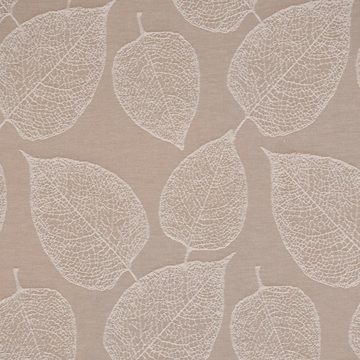 SCHÖNER LEBEN. Tischläufer SCHÖNER LEBEN. Tischläufer Jacquard Blätter beige 40x160cm, handmade