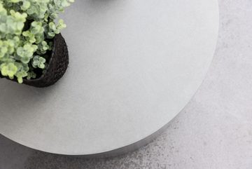BOURGH Beistelltisch LISSABON Couchtisch ø60cm - Lounge Tisch aus Aluminium