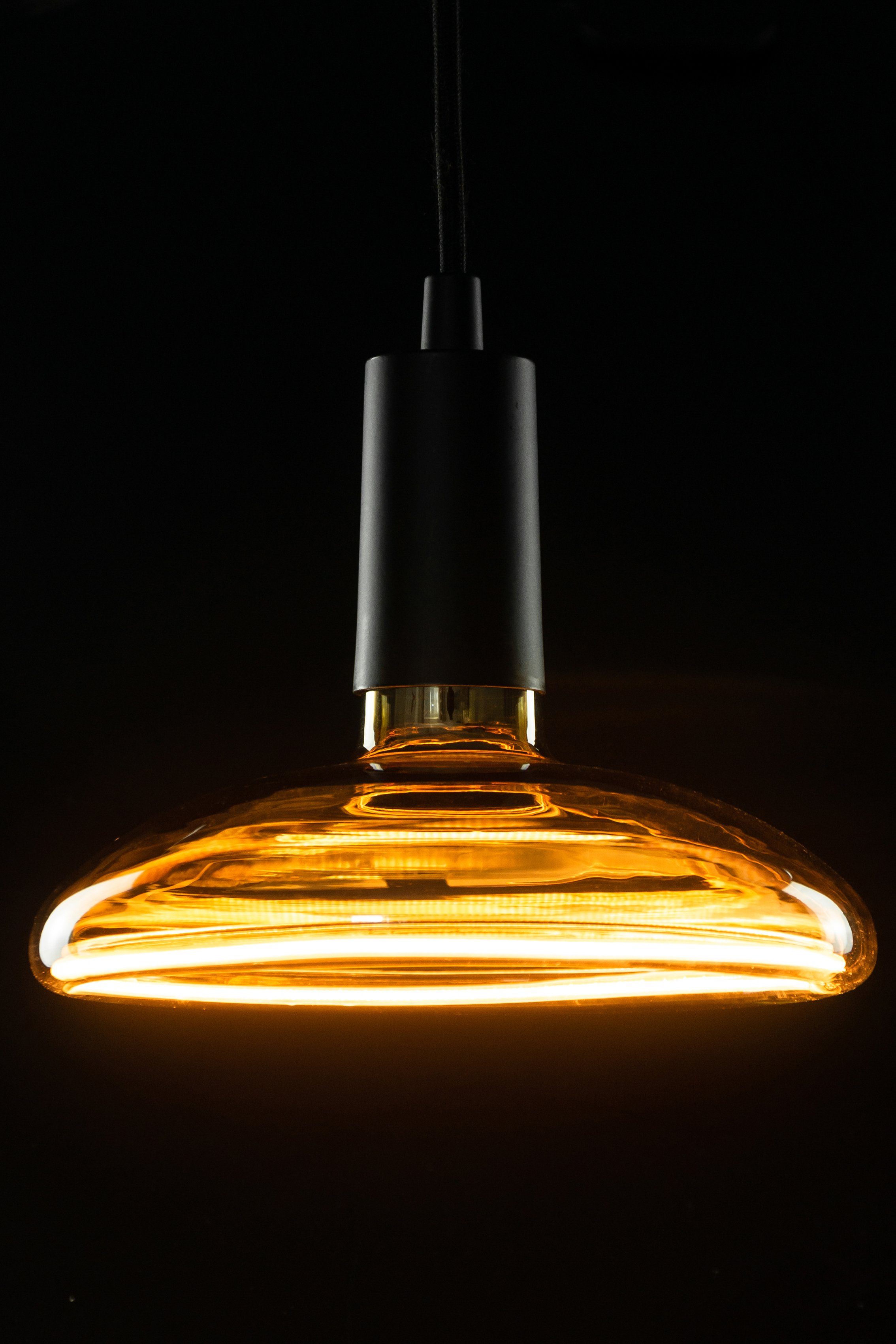 SEGULA LED-Leuchtmittel LED Floating Reflektor R200 smokey grau, E27, Warmweiß, dimmbar, E27, Floating Reflektor R200 smokey grau