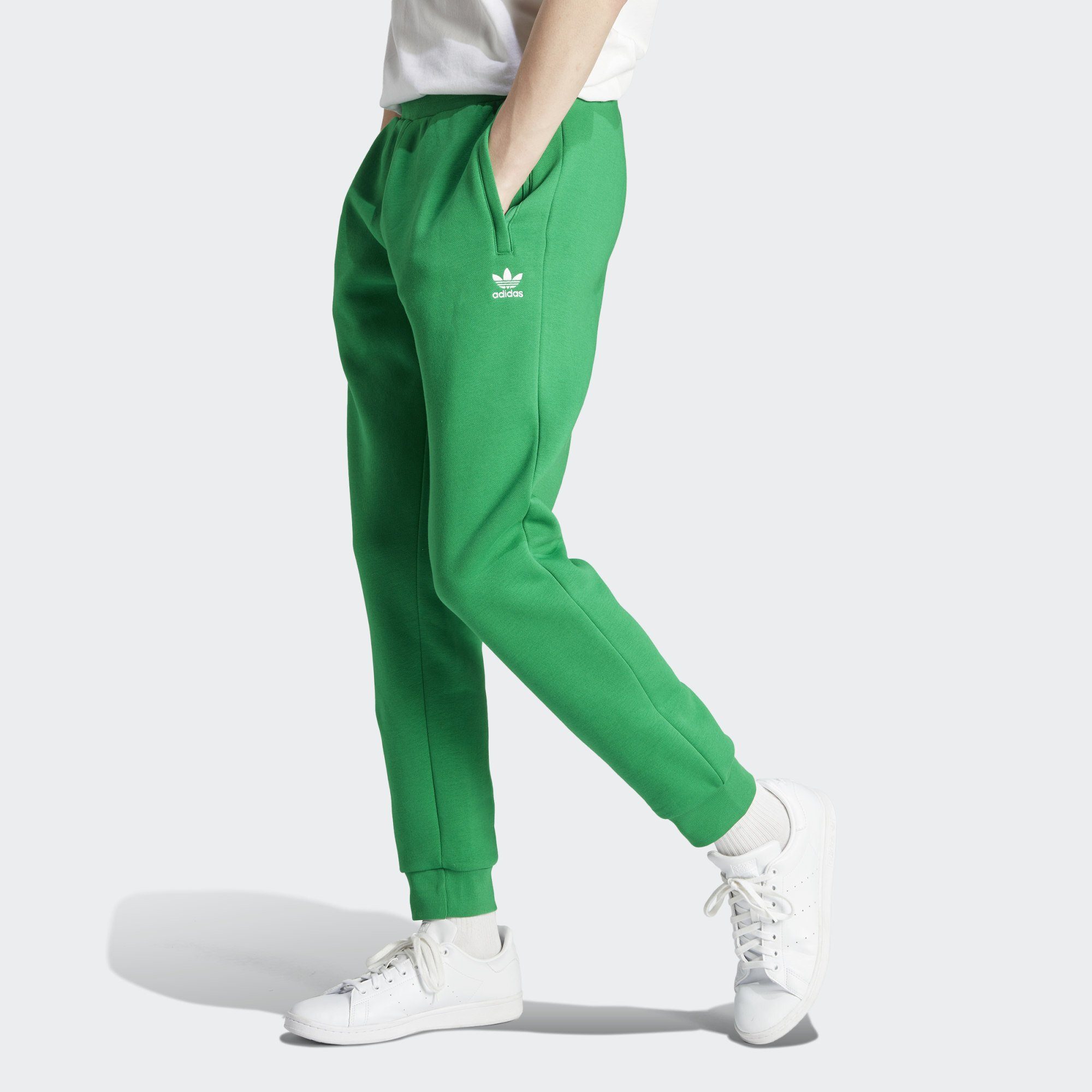 ESSENTIALS Green Originals HOSE Jogginghose adidas TREFOIL