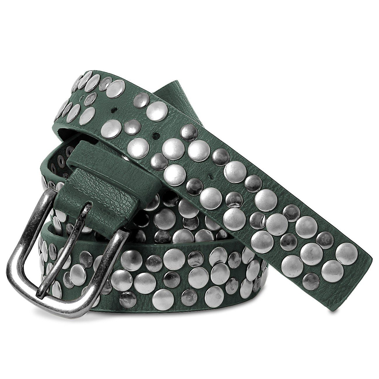 Caspar Nietengürtel GU224 schmaler Damen Vintage günstig online kaufen