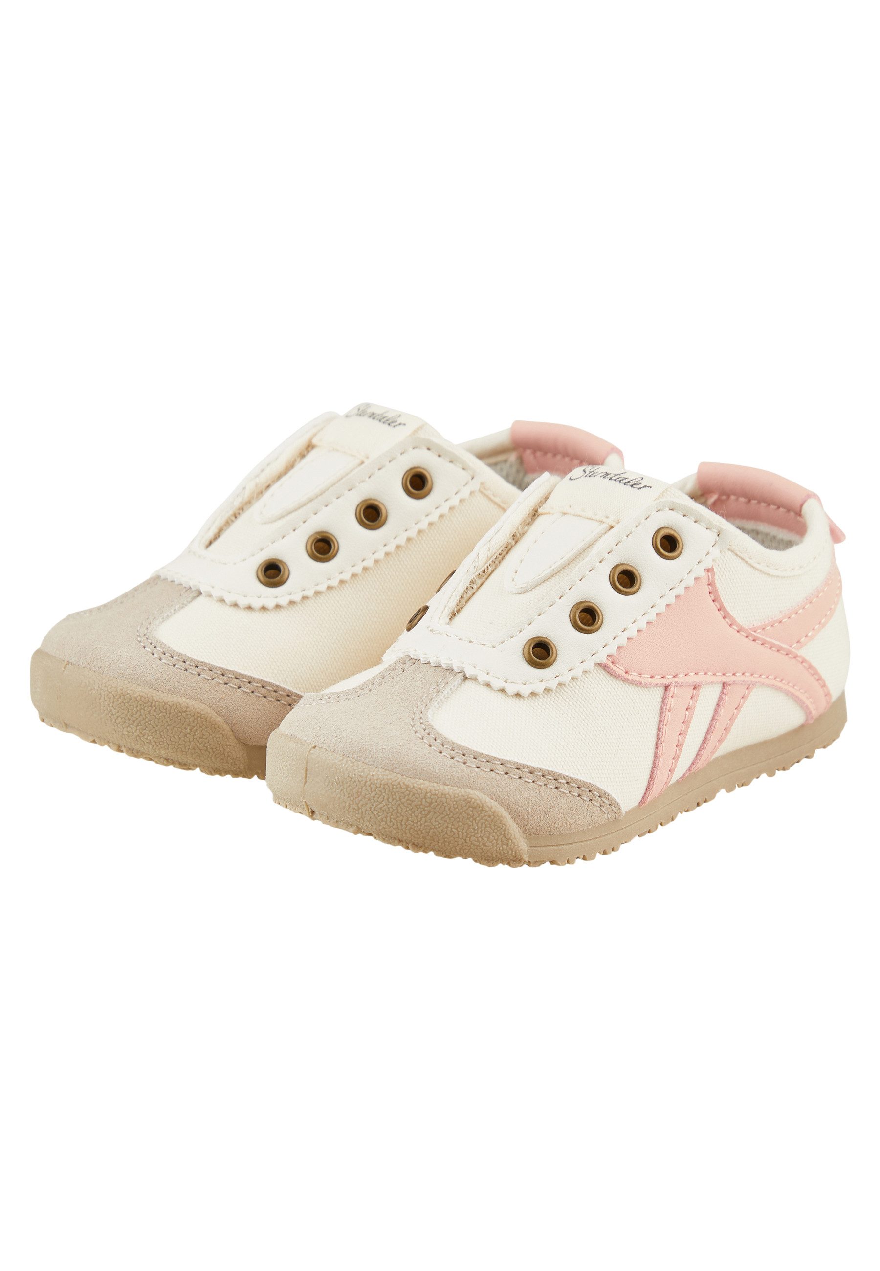 Sterntaler® Sneaker Farbmix Krabbelschuh (1-tlg) Sneaker mit Klettverschluss, Sterntaler-Logo und rutschfester Sohle