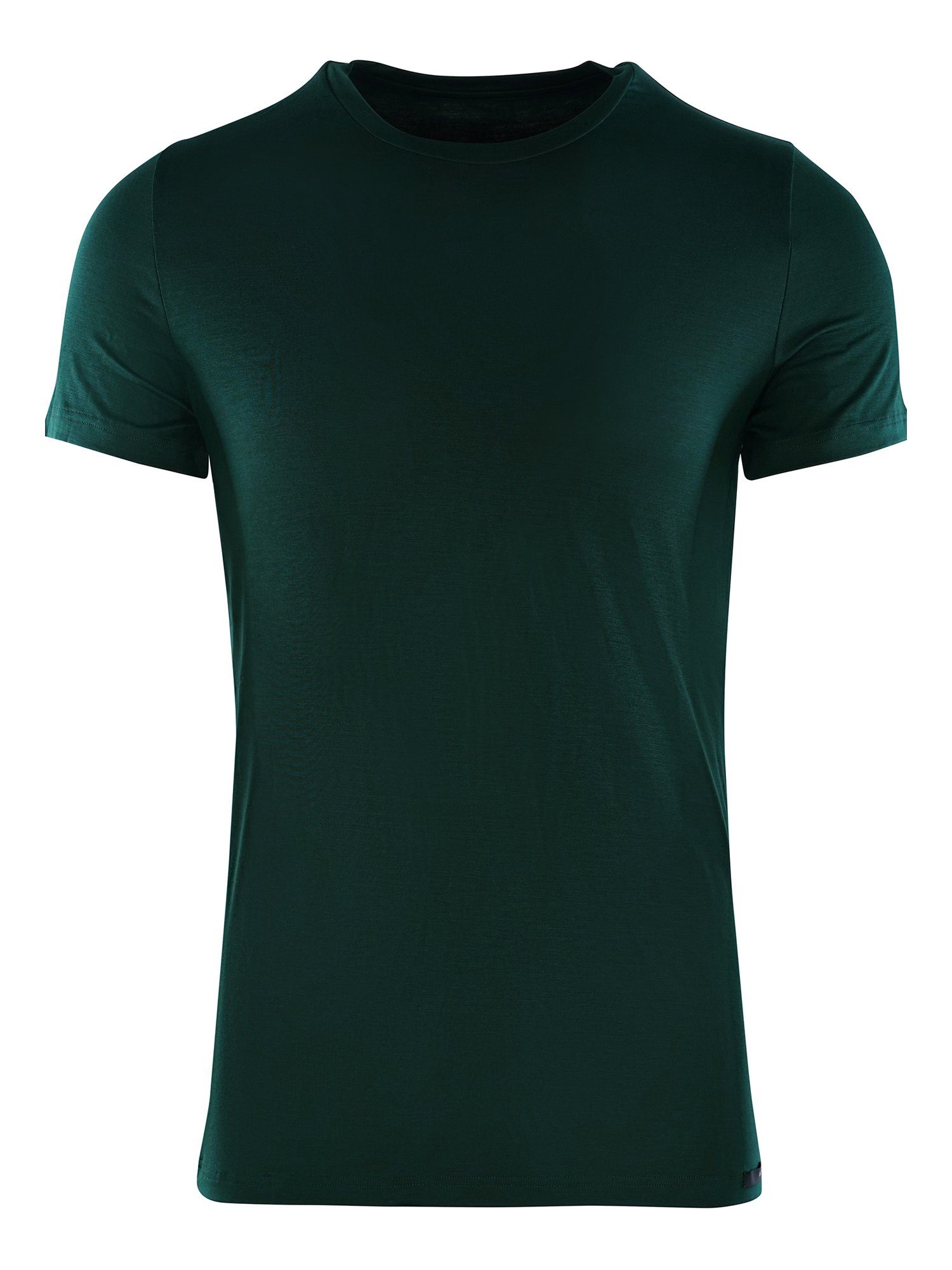 Hom T-Shirt Tencel Soft T-Shirt unterziehshirt unterhemd dark green