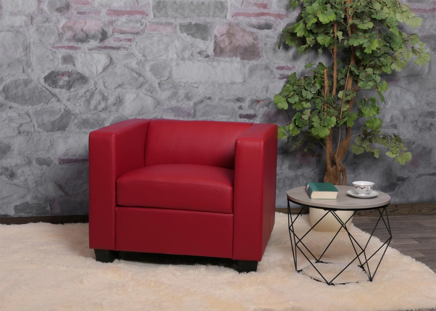 MCW Sessel Lille-L, Bequeme Sitzpolsterung, Lounge-Stil, günstig online kaufen