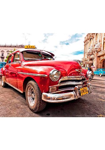 Papermoon Fototapetas »Old Cuba Car« glatt