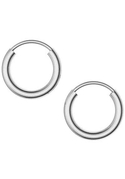 Firetti Paar Серьги-кольца Schmuck Geschenk Silber 925 2,0 mm breit, Made in Germany