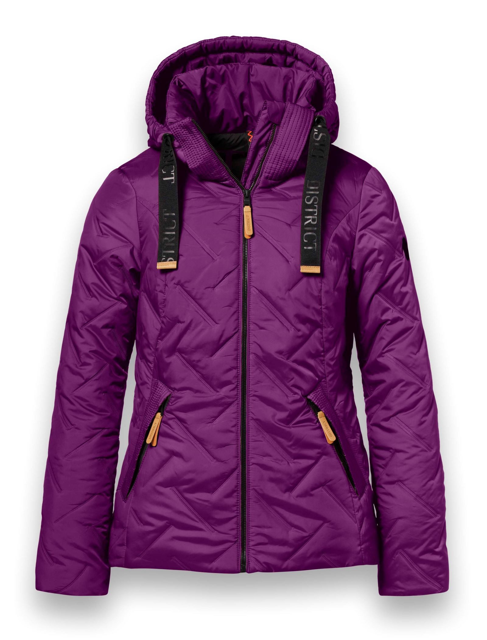 District Winterjacke Frejus (mit Kapuze, winddicht, wasserabweisend) purple/violett Damen