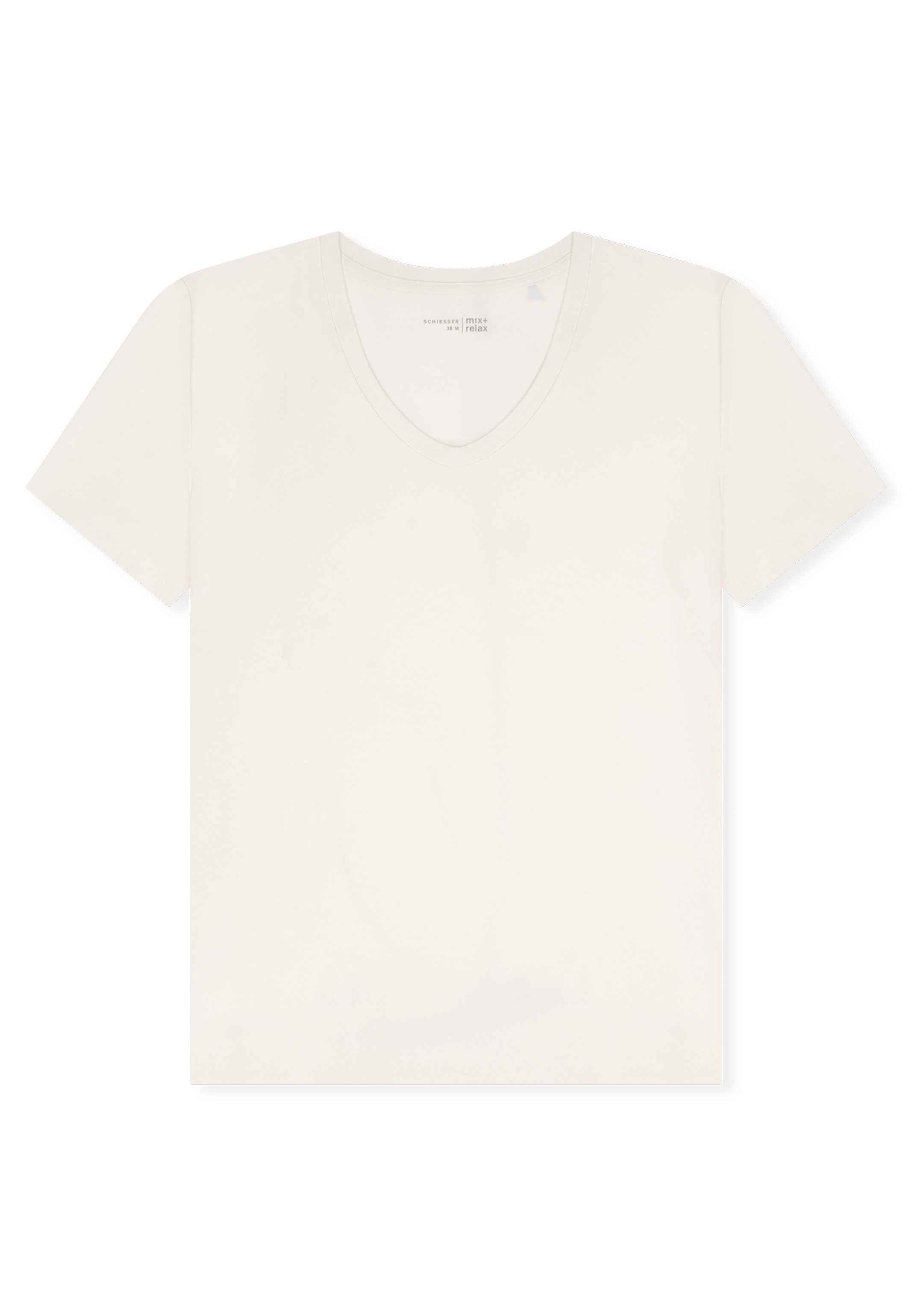 Schiesser Pyjamaoberteil Mix & Relax (1-tlg) Schlafanzug Oberteil - Blickdicht - Elastisches Material für Komfort